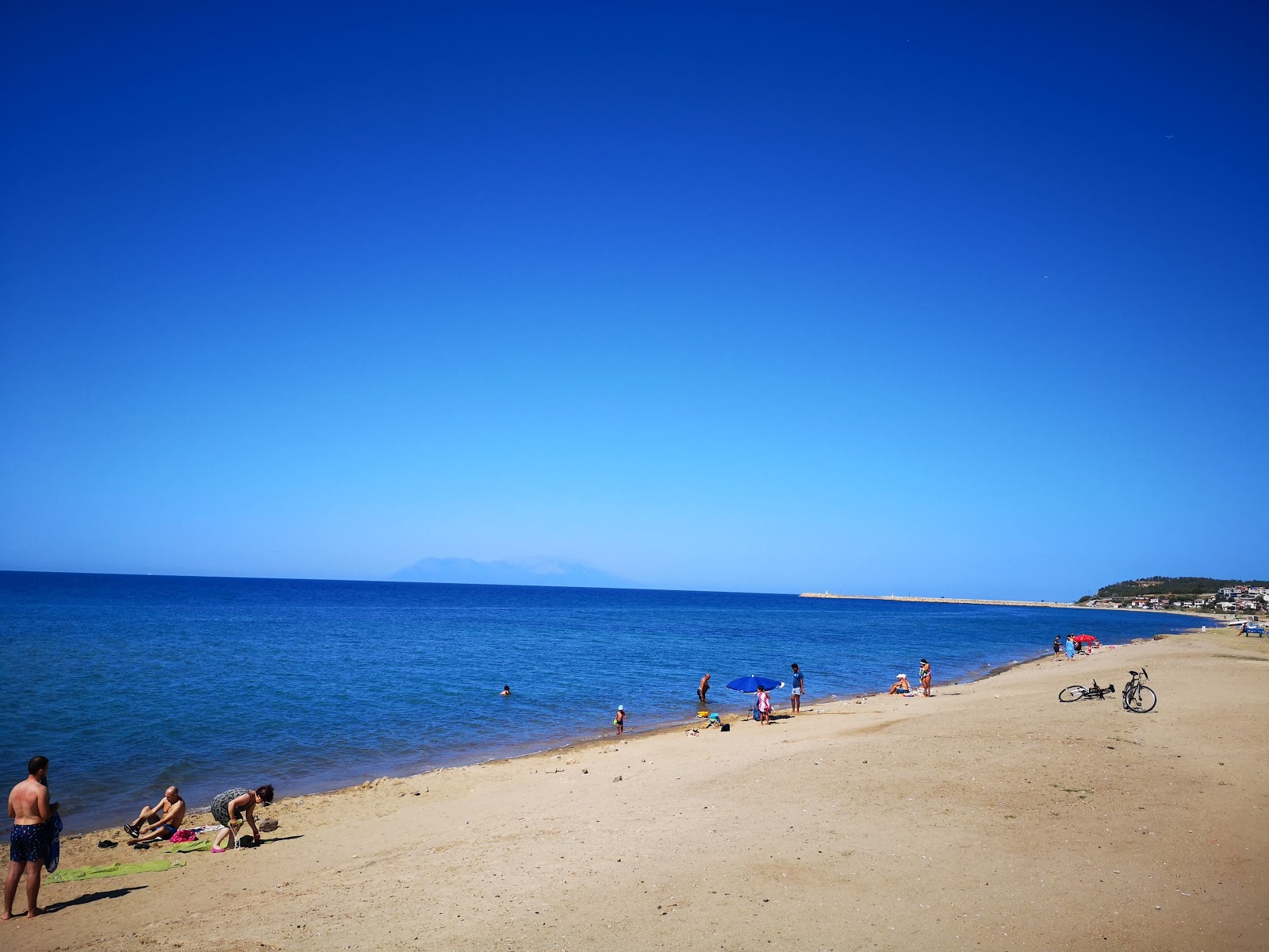 Foto de Gulcavus beach con arena fina beige superficie
