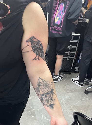 Explore mimikyu tattoo ideas, creative tattoo ideas in Puyallup, available at The Bull & Lamb Tattoo