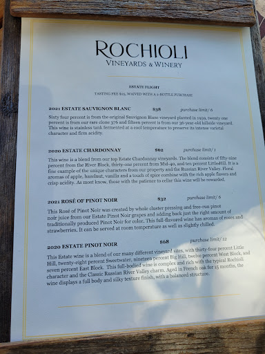 Winery «J Rochioli Vineyards & Winery», reviews and photos, 6192 Westside Rd, Healdsburg, CA 95448, USA