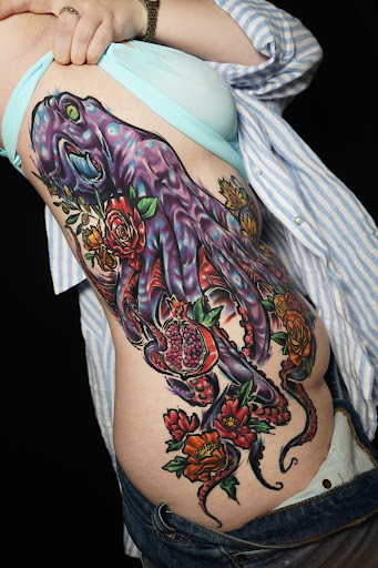 Explore owl tattoo ideas, creative tattoo ideas in New York, available at Red Baron Ink Tattoo and Piercing