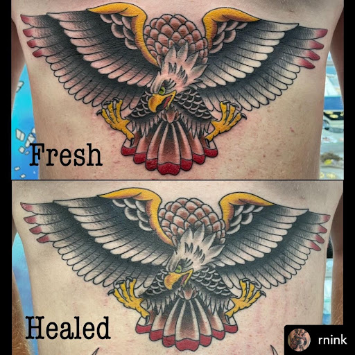 Explore neon tattoo ideas, creative tattoo ideas in Murrieta, available at Diamond City Tattoo & Piercing