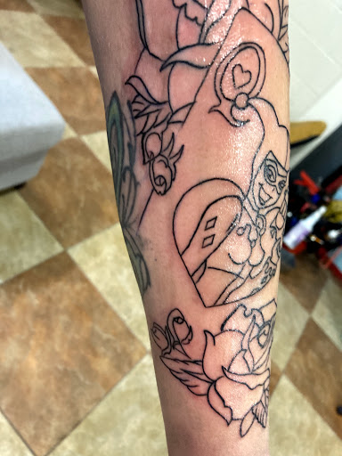 Explore religious tattoo ideas, creative tattoo ideas in San Andreas, available at Candlewood Tattoo Studio