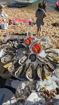 Plats et boissons du Restaurant La Cabane Réveleau, dégustation d'huîtres - Le Canon à Lège-Cap-Ferret - n°18