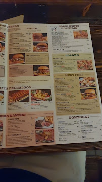 Old Wild West à Afragola menu