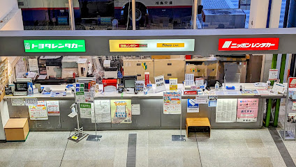 福島空港レンタカーカウンター