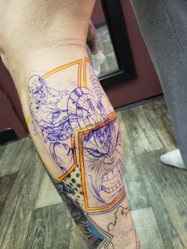 Explore elephant tattoo ideas small, creative tattoo ideas in Roanoke, available at Mischief Ink Tattoo