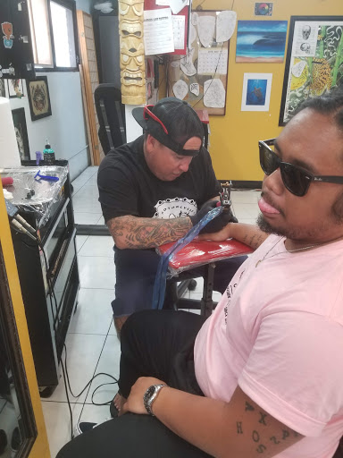 Explore small music tattoo ideas, creative tattoo ideas in Honolulu, available at Sacred Art Tattoo Waikiki