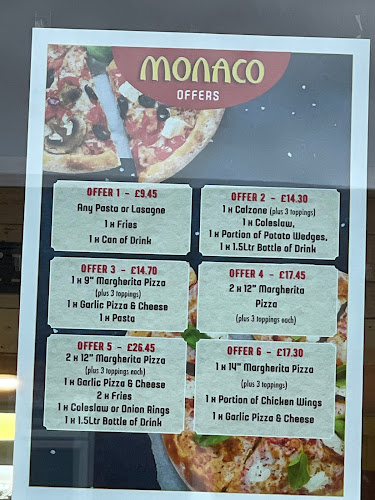 Monaco Pizza & Pasta - Nottingham