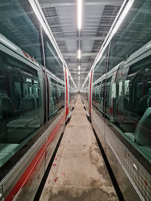 UTTL - Unité de Transport Tramway LEA - Dépot de Meyzieu TCL à Meyzieu
