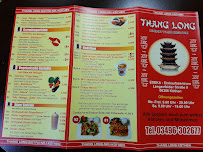 Menu / carte de Thang Long China Thai Imbiß Köthen à Köthen (Anhalt)