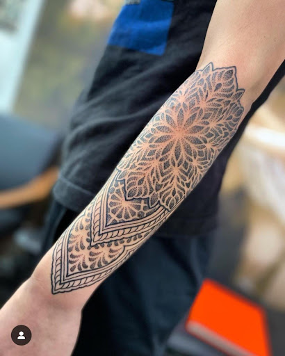 Explore dark tattoo ideas for women, creative tattoo ideas in Coeur D Alene, available at Little Bear Tattoo Co.