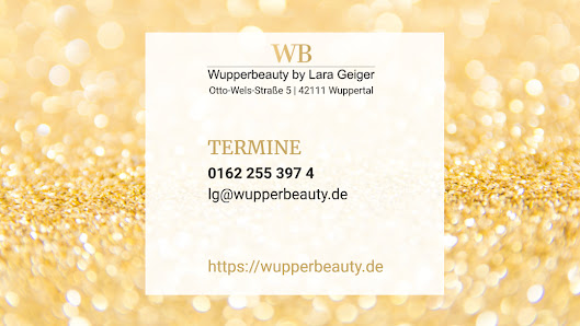 Kosmetikstudio Schönheitssalon Wupperbeauty - Wuppertal Lienhardstraße 1, 42329 Wuppertal, Deutschland