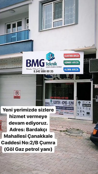 BMG Teknik Bakım - Onarım Merkezi KOMBİ-KLİMA-ELEKTRİK