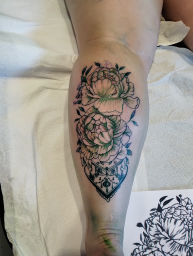 Explore baptism tattoo ideas, creative tattoo ideas in Tacoma, available at Enlightened Eye Tattoo