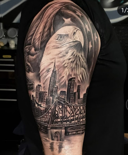 Explore small chucky tattoo ideas, creative tattoo ideas in Staten Island, available at The Ink Gallery - Custom Tattoos & Body Art