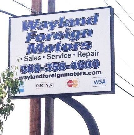 Auto Repair Shop «Wayland Foreign Motors», reviews and photos, 356 Boston Post Rd, Wayland, MA 01778, USA