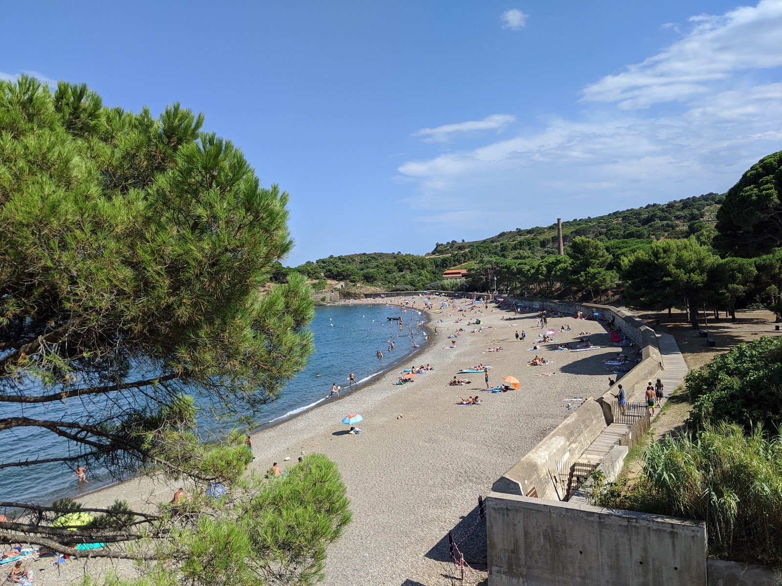 Photo of Paulilles beach with spacious bay