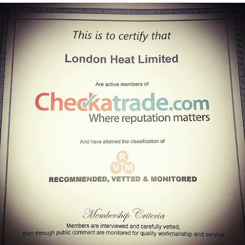 Reviews of London Heat Ltd in London - HVAC contractor