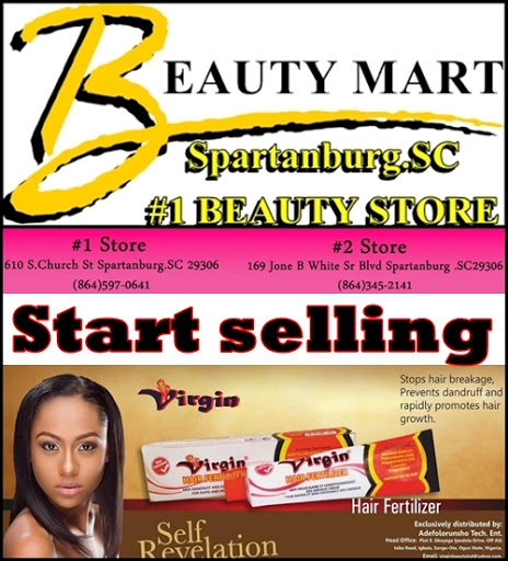 Beauty Supply Store «Beauty Mart#2», reviews and photos, 169 John B White Sr Blvd, Spartanburg, SC 29306, USA