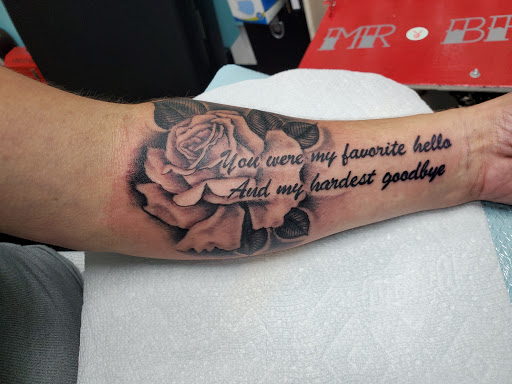 Explore 555 tattoo ideas, creative tattoo ideas in Fall River, available at Fall River Tattoo Co