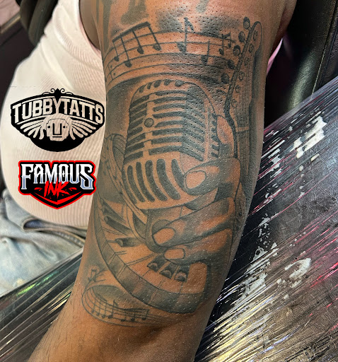 Explore family word tattoo ideas, creative tattoo ideas in Hammond, available at Famous Ink, Inc.