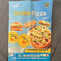 Pizzeria Street pizza à Épinay-sur-Seine (le menu)