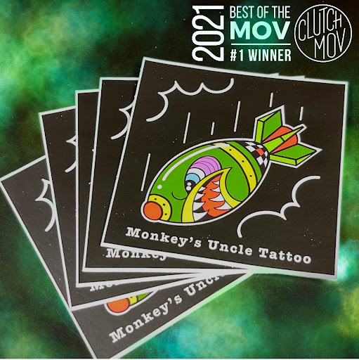 Explore bay area tattoo ideas, creative tattoo ideas in Marietta, available at Monkeys Uncle Tattoo