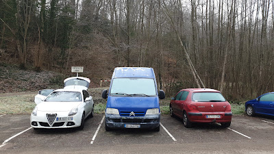 Parking du château du Hugstein à Guebwiller