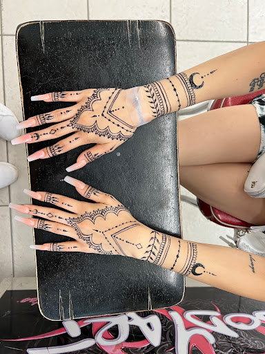 Explore brick tattoo ideas, creative tattoo ideas in South Padre Island, available at Peggys Temporary & Permanent Tattoos