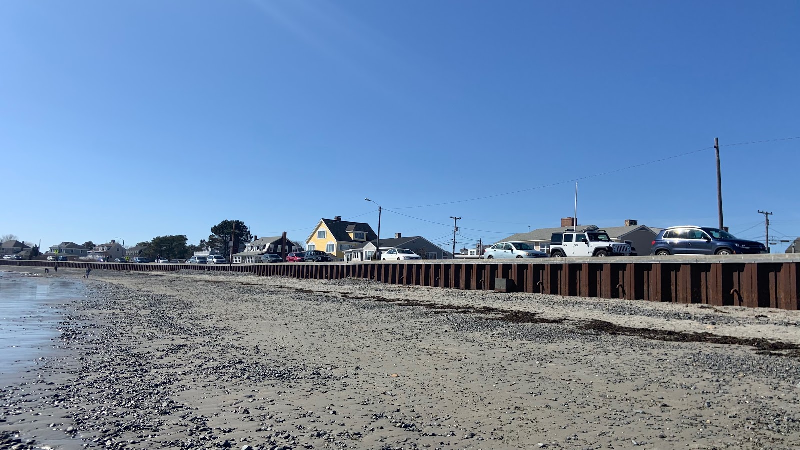 Photo de Goochs beach - bon endroit convivial pour les animaux de compagnie pour les vacances