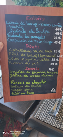 Restaurant Auberge des 2 Pins à La Motte (la carte)