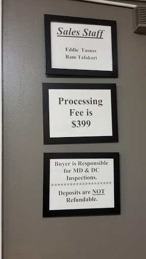 Used Car Dealer «First Choice Auto Sales», reviews and photos, 9772 Fairfax Blvd, Fairfax, VA 22031, USA