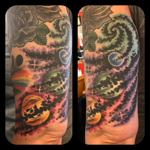 Explore sisyphus tattoo ideas, creative tattoo ideas in Black River Falls, available at Black River Tattoo