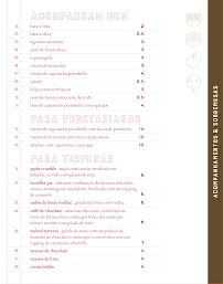 Terrazza Cascais em Cascais menu n° 2