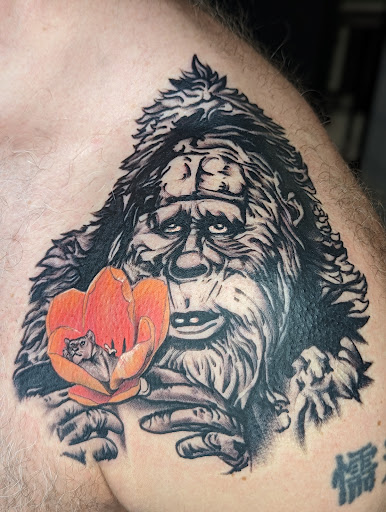 Explore half sleeve men tattoo ideas, creative tattoo ideas in Longmont, available at Sharkys Paradise