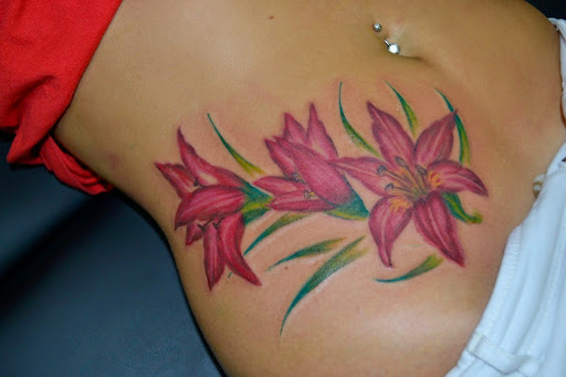 Explore sleeve cover up tattoo ideas, creative tattoo ideas in Sarasota, available at Z-Edge Tattoo and Body Piercing North Shop