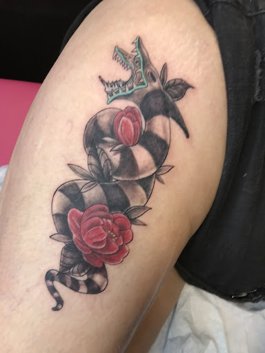 Explore tactical tattoo ideas, creative tattoo ideas in Houston, available at 333 Tattoo Studio HTX