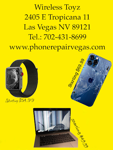 Cell Phone Store «Wireless Toyz #502», reviews and photos, 2405 E Tropicana Ave, Las Vegas, NV 89121, USA