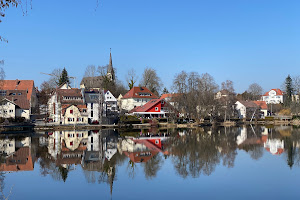 Eis am stadtsee