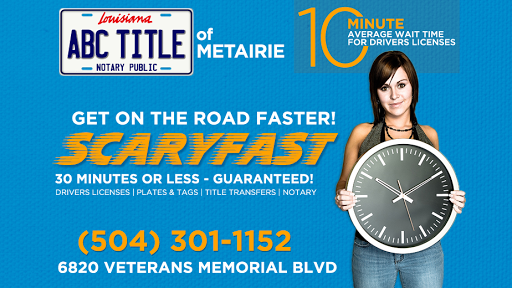 Department of Motor Vehicles «ABC Title of Metairie», reviews and photos