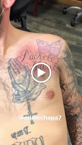 Explore good neck tattoo ideas, creative tattoo ideas in East Bridgewater, available at Sacred Addition tattoo