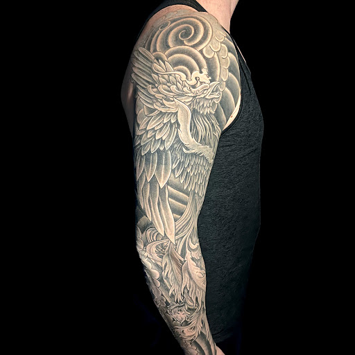 Explore roman catholic tattoo ideas, creative tattoo ideas in Chicago, available at Twisted Tattoo Studio
