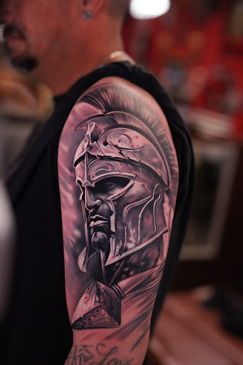 Explore car guy tattoo ideas, creative tattoo ideas in Odessa, available at Evil Ink Tattoo