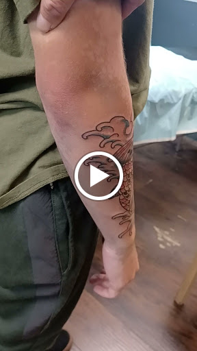 Explore small alice in wonderland tattoo ideas, creative tattoo ideas in Jacksonville, available at Idle Hands Tattoo Co.