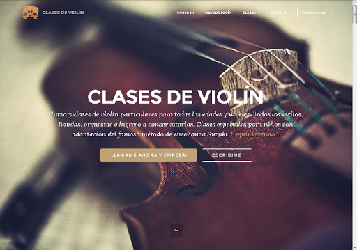 Profesora de Violín en Palermo - Clases particulares