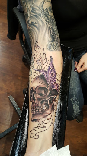 Explore jackalope tattoo ideas, creative tattoo ideas in Fernley, available at Elevated Arts Tattoo Parlor