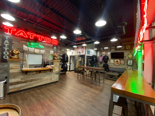 Explore jungle tattoo ideas, creative tattoo ideas in Manassas, available at Exposed Temptations Tattoo