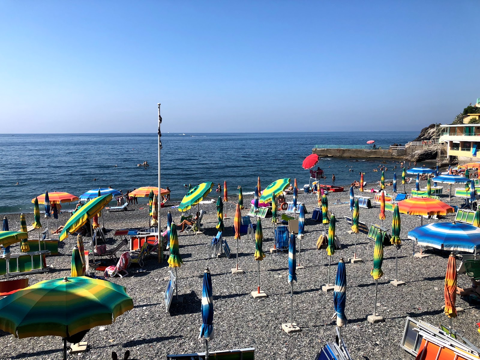 Spiaggia San Rocco II的照片 带有微海湾