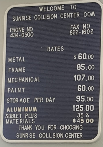 «Sunrise Collision Center», reviews and photos, 18150 E Foothill Blvd, Fontana, CA 92335, USA