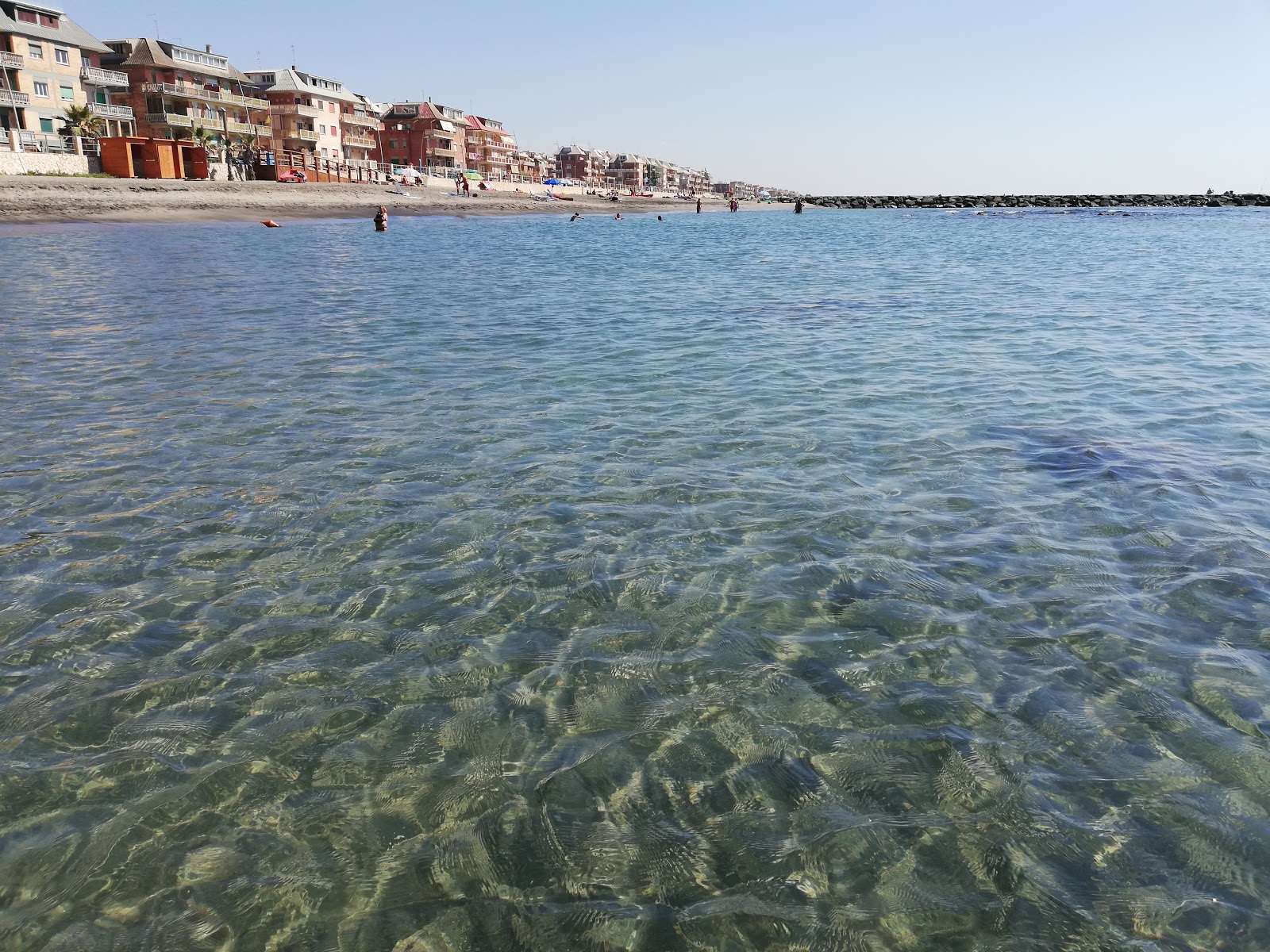 Photo of Ostiia beach II with partly clean level of cleanliness